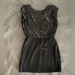 Vero Moda black party mini dress